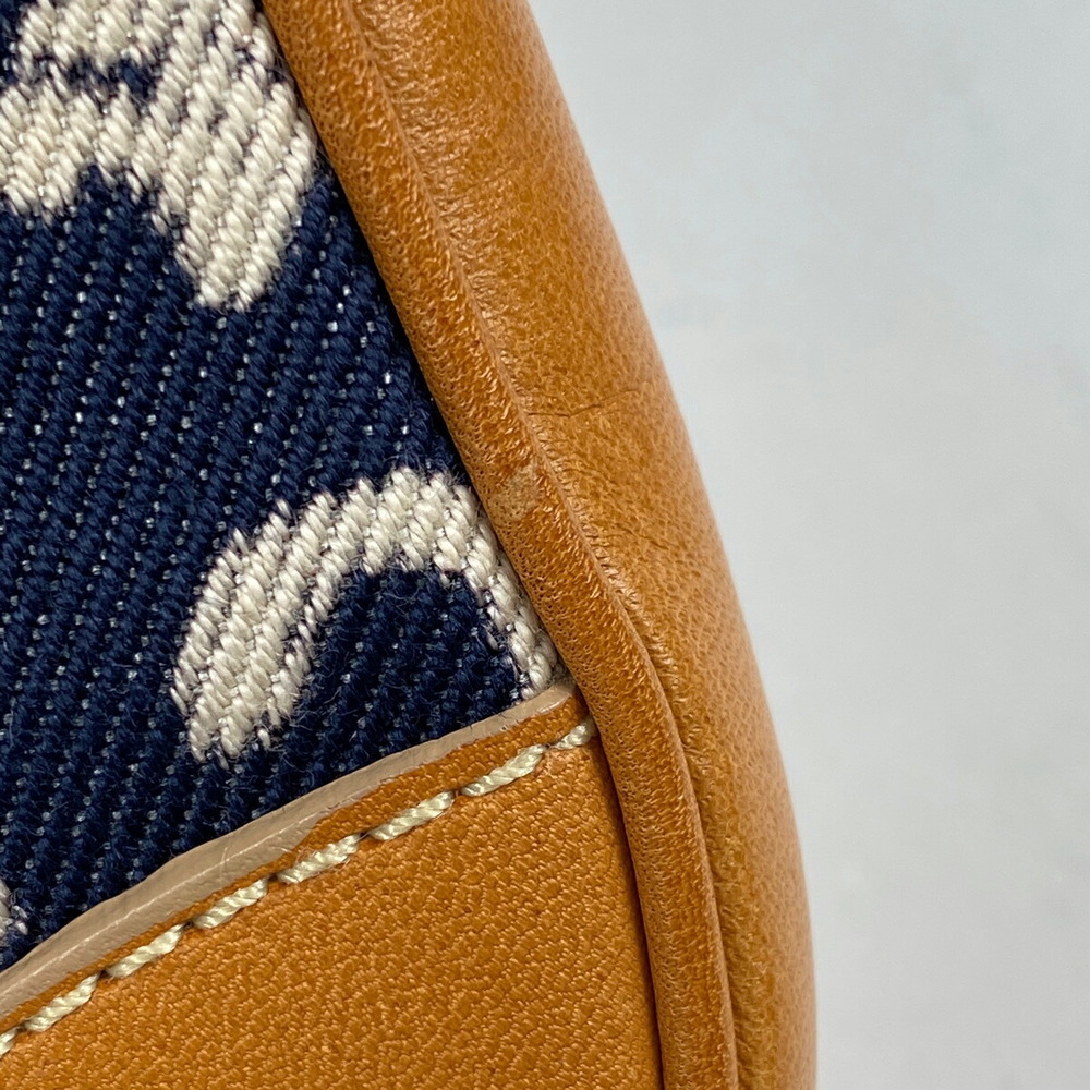 Celine C Macadam Pattern Canvas Shoulder Handbag … - image 3